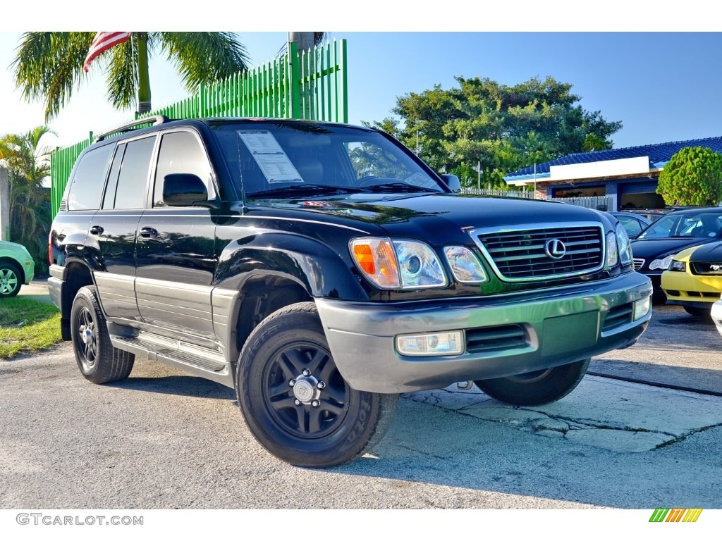 Black Onyx 2001 Lexus LX 470 Exterior Photo #108560816