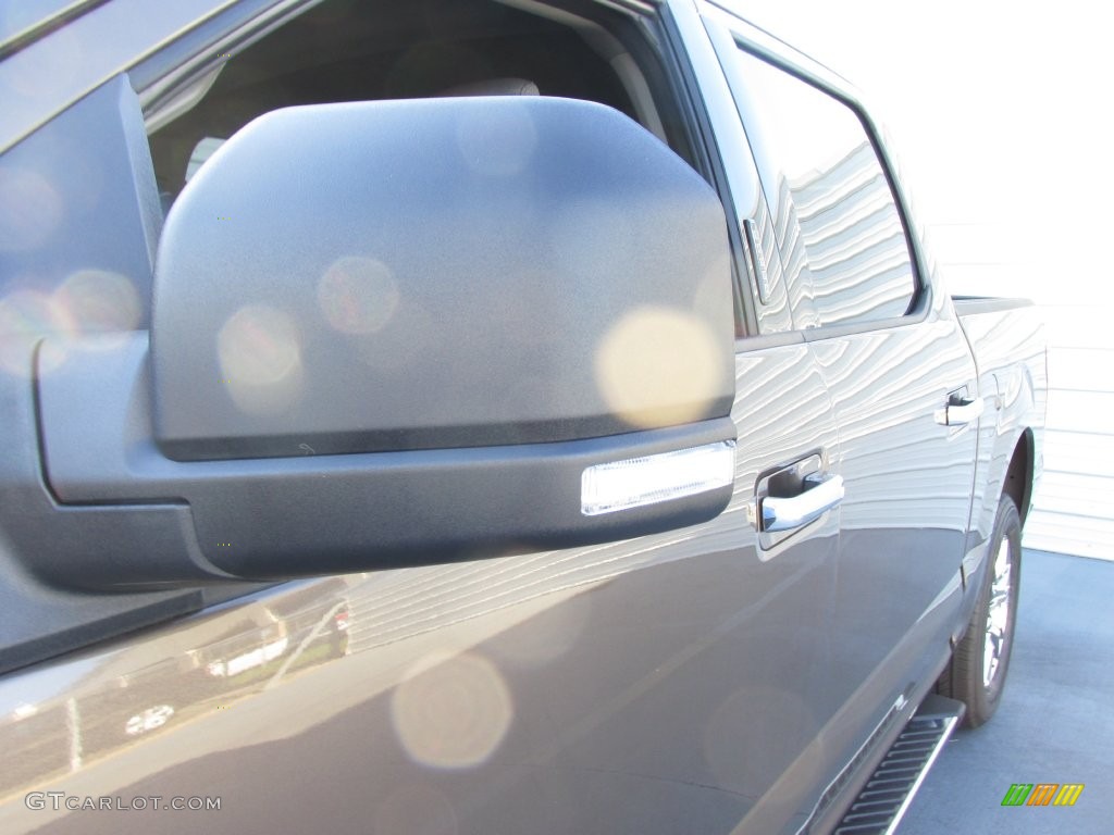 2015 F150 XLT SuperCrew - Caribou Metallic / Medium Earth Gray photo #13