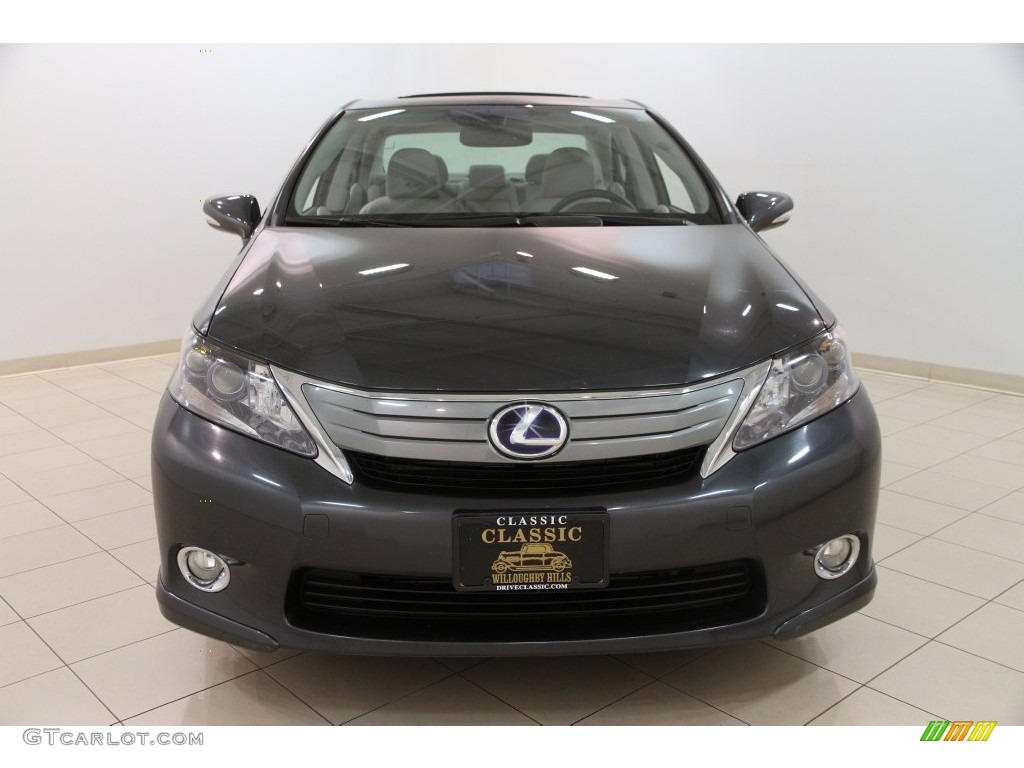 2010 HS 250h Hybrid Premium - Smoky Granite Mica / Gray photo #2