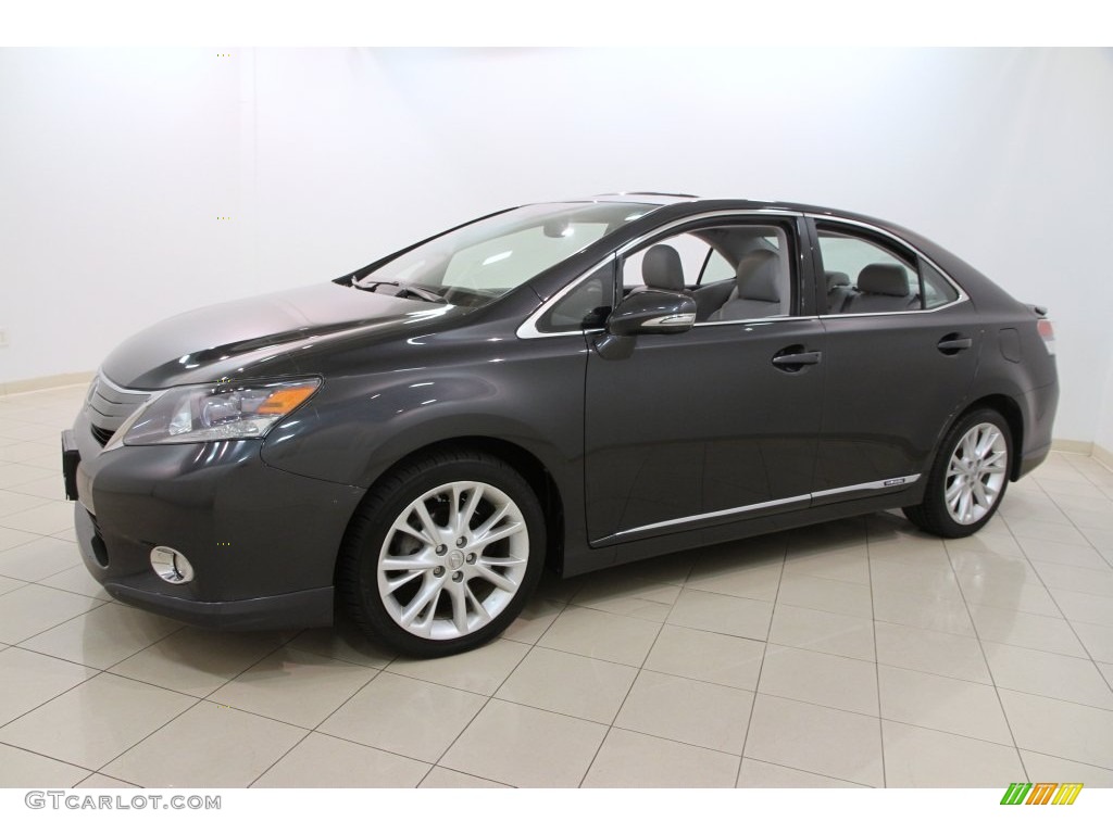 2010 HS 250h Hybrid Premium - Smoky Granite Mica / Gray photo #3