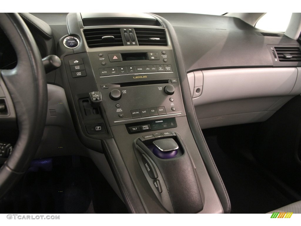 2010 HS 250h Hybrid Premium - Smoky Granite Mica / Gray photo #12