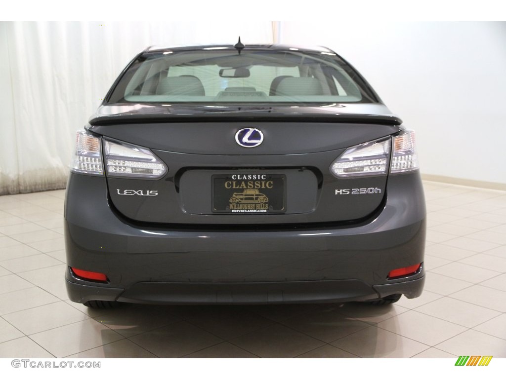 2010 HS 250h Hybrid Premium - Smoky Granite Mica / Gray photo #26