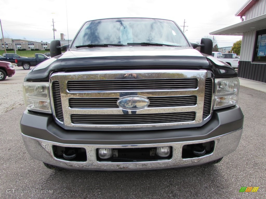 2006 F250 Super Duty Lariat Crew Cab 4x4 - Dark Stone Metallic / Medium Flint photo #3