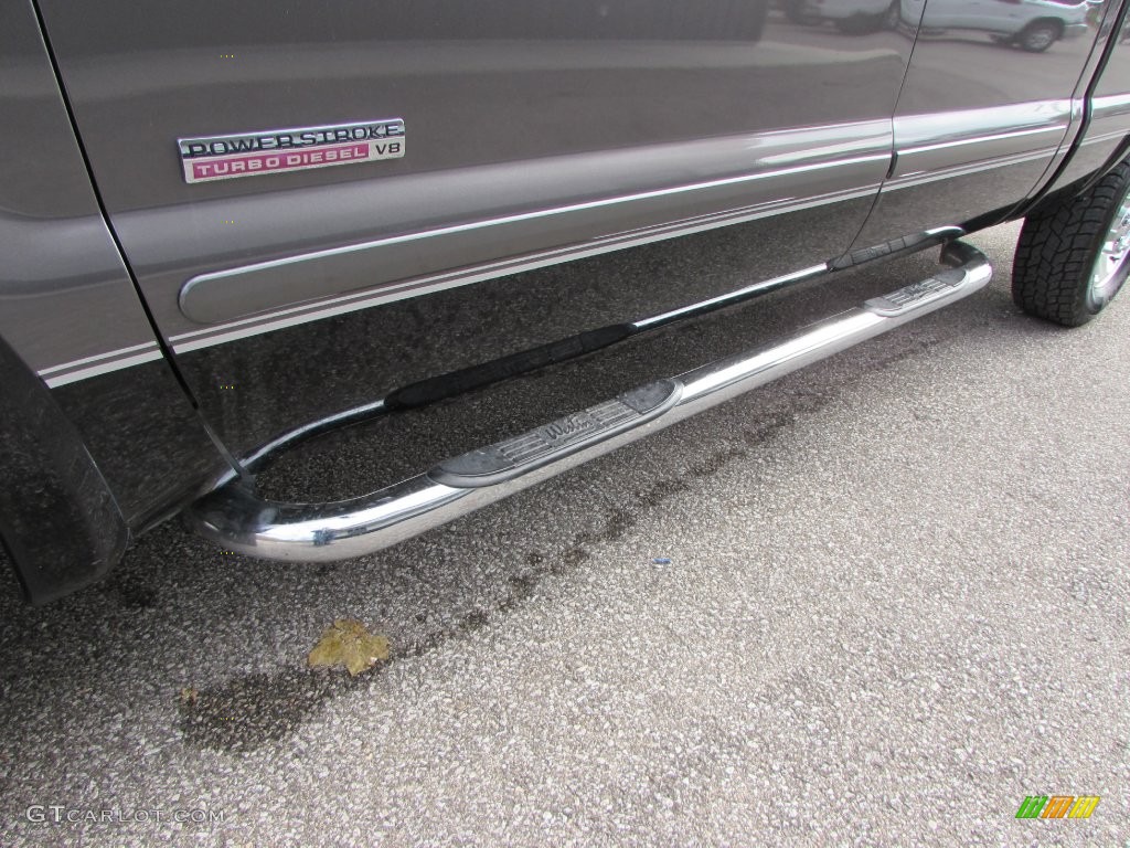 2006 F250 Super Duty Lariat Crew Cab 4x4 - Dark Stone Metallic / Medium Flint photo #12