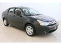 Ebony Black 2009 Ford Focus SES Sedan
