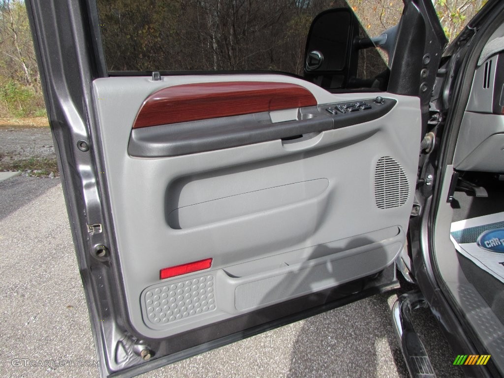 2006 F250 Super Duty Lariat Crew Cab 4x4 - Dark Stone Metallic / Medium Flint photo #28