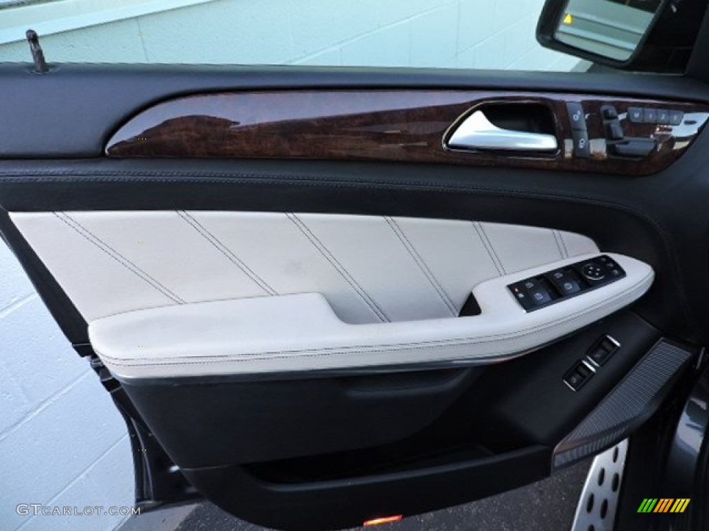 2014 Mercedes-Benz GL 63 AMG 4Matic designo Porcelain Door Panel Photo #108563350