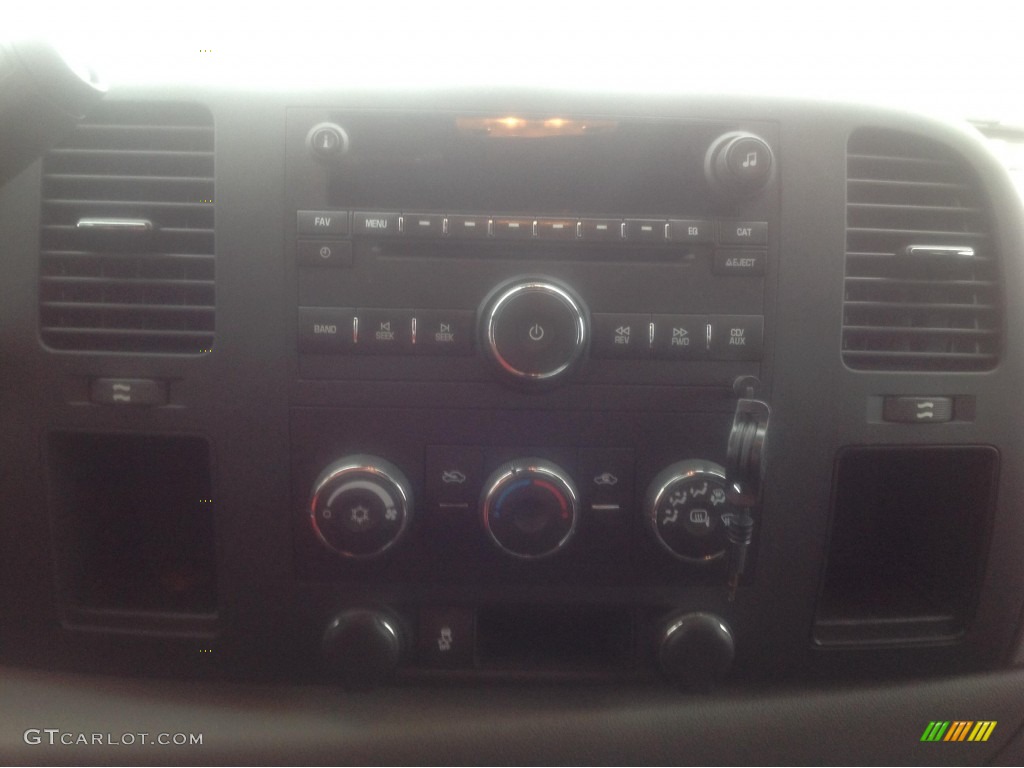 2012 Silverado 1500 LS Extended Cab - Summit White / Dark Titanium photo #8