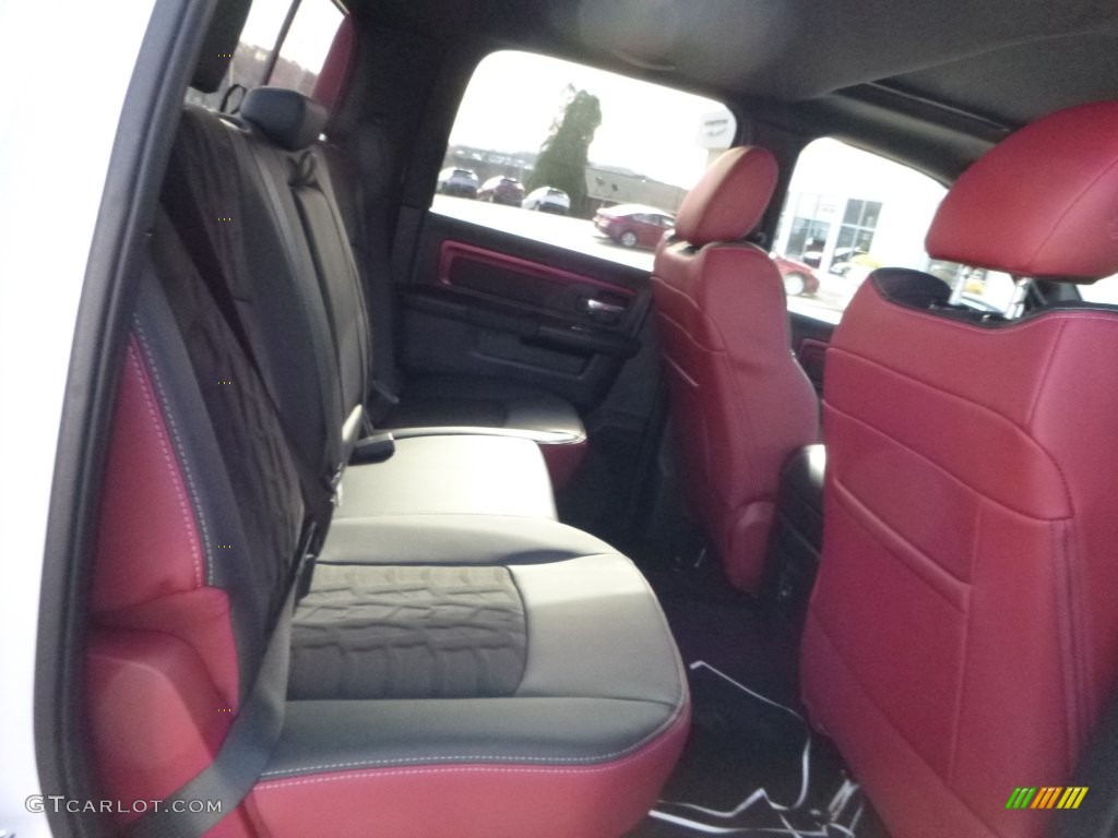 Rebel Theme Red/Black Interior 2016 Ram 1500 Rebel Crew Cab 4x4 Photo #108565750