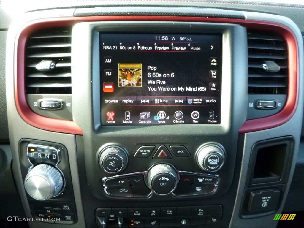 2016 Ram 1500 Rebel Crew Cab 4x4 Controls Photo #108565918