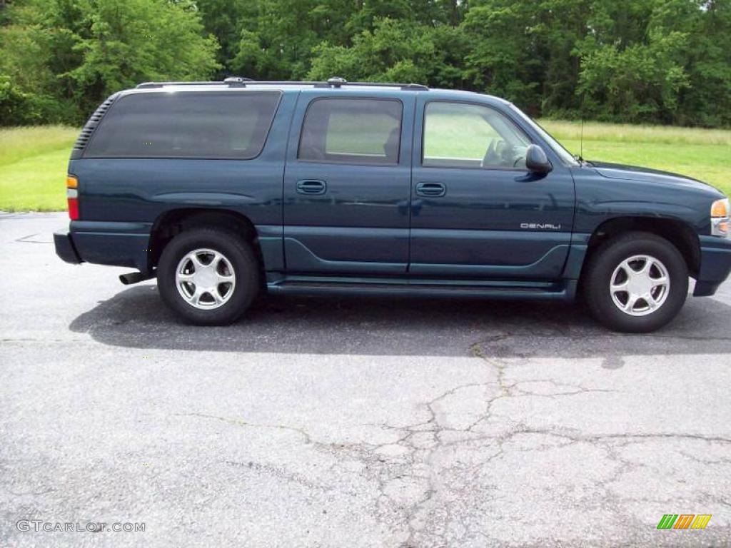 2006 Yukon XL Denali AWD - Blue Green Crystal / Sandstone photo #5