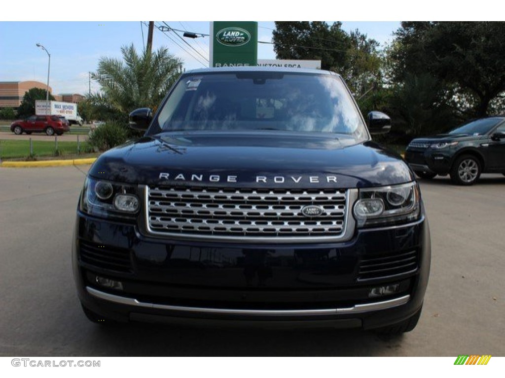 2016 Range Rover HSE - Loire Blue Metallic / Ebony/Cirrus photo #6