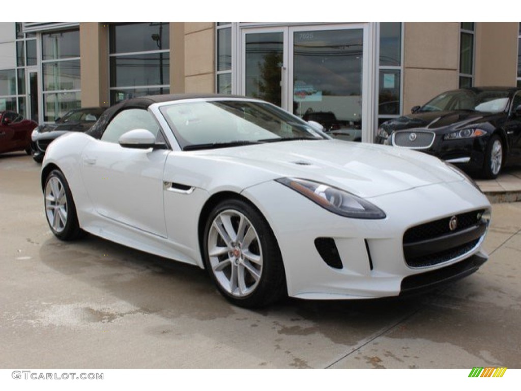 Polaris White 2016 Jaguar F-TYPE S AWD Convertible Exterior Photo #108571519