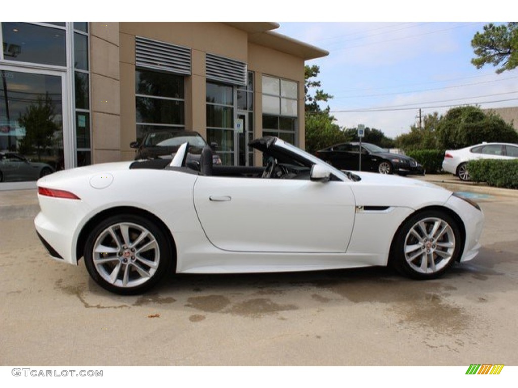 Polaris White 2016 Jaguar F-TYPE S AWD Convertible Exterior Photo #108571522