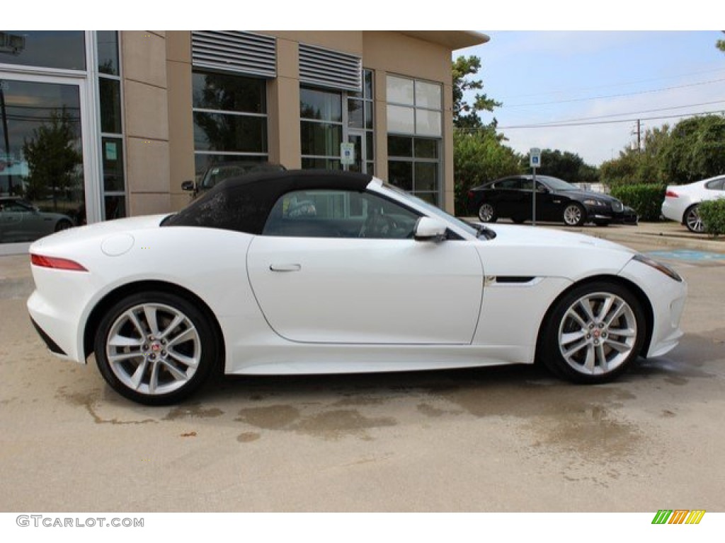 Polaris White 2016 Jaguar F-TYPE S AWD Convertible Exterior Photo #108571552