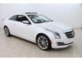 Crystal White Tricoat 2015 Cadillac ATS 2.0T Luxury AWD Coupe