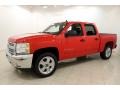 Victory Red 2012 Chevrolet Silverado 1500 LT Crew Cab 4x4 Exterior