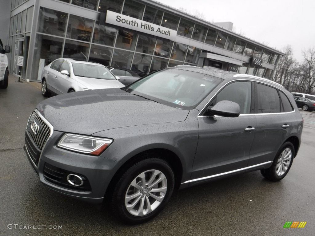 2016 Q5 2.0 TFSI Premium quattro - Monsoon Gray Metallic / Black photo #1