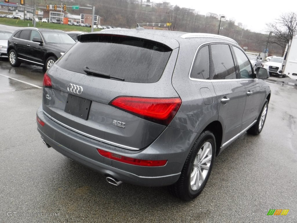 2016 Q5 2.0 TFSI Premium quattro - Monsoon Gray Metallic / Black photo #10