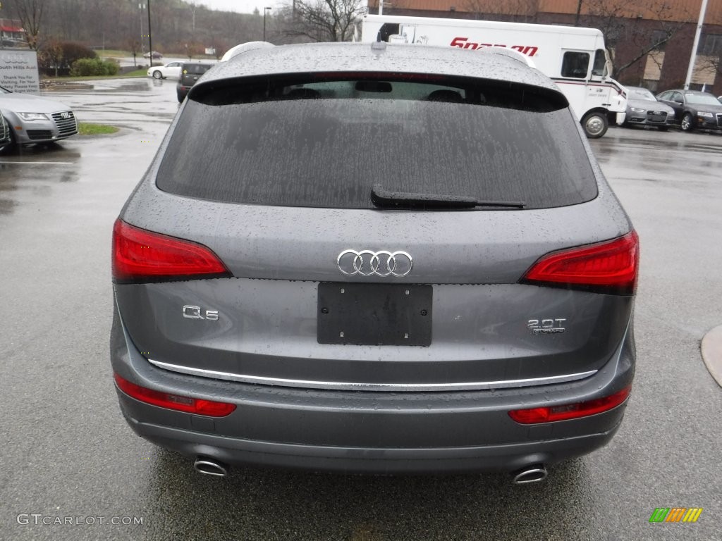 2016 Q5 2.0 TFSI Premium quattro - Monsoon Gray Metallic / Black photo #11