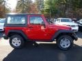 2016 Firecracker Red Jeep Wrangler Sport  photo #8