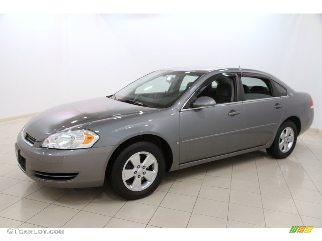 Dark Silver Metallic 2008 Chevrolet Impala LT Exterior Photo #108576007