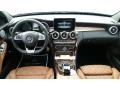 2016 Mercedes-Benz C designo Saddle Brown Interior Dashboard Photo
