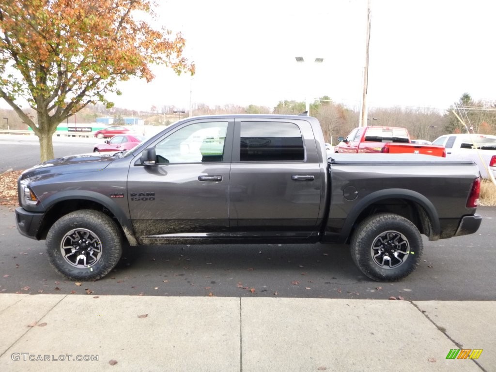 Granite Crystal Metallic 2016 Ram 1500 Rebel Crew Cab 4x4 Exterior Photo #108577624