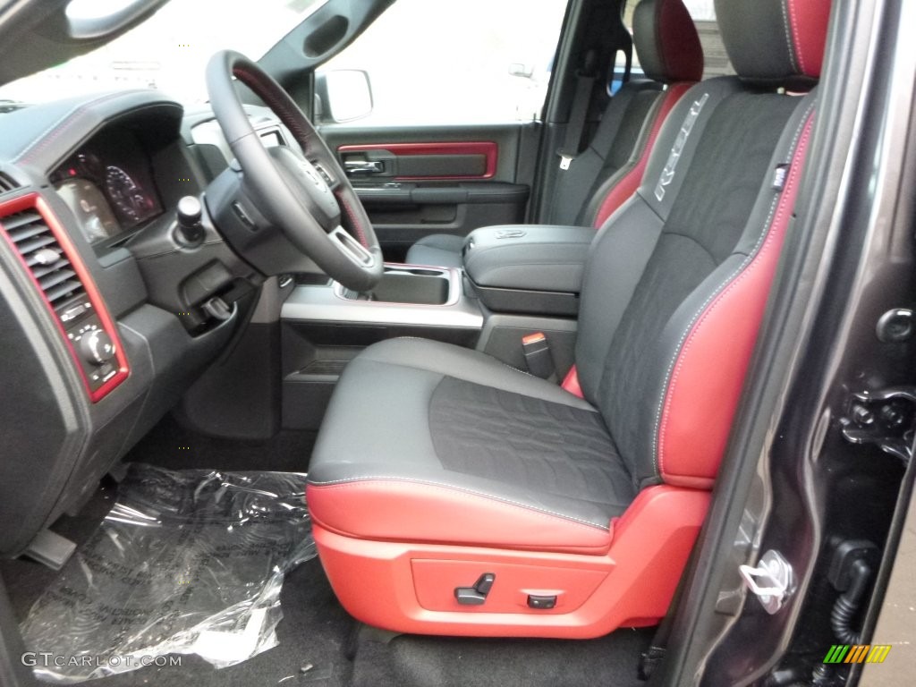 2016 Ram 1500 Rebel Crew Cab 4x4 Front Seat Photo #108577906
