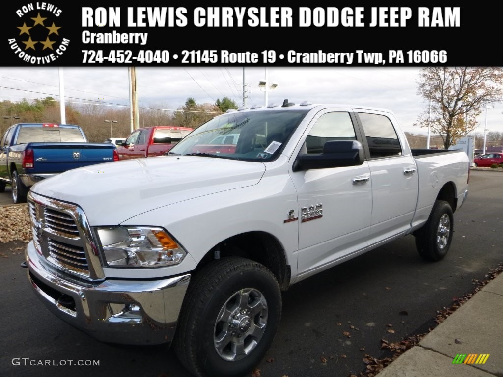 2016 Bright White Ram 2500 Horn Crew Cab 4x4 108572657 2016 2500 Horn Crew Cab 4x4 Bright White Black Sel Gray Photo