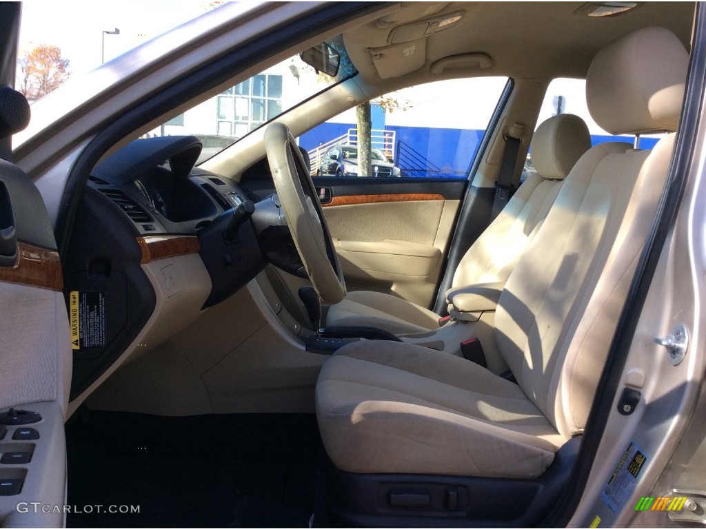 2010 Sonata GLS - Natural Khaki / Camel photo #10