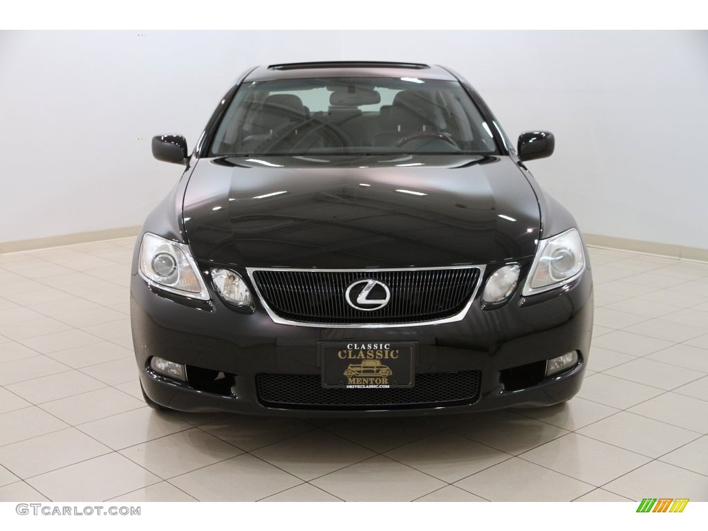 2006 GS 300 AWD - Black Onyx / Black photo #2