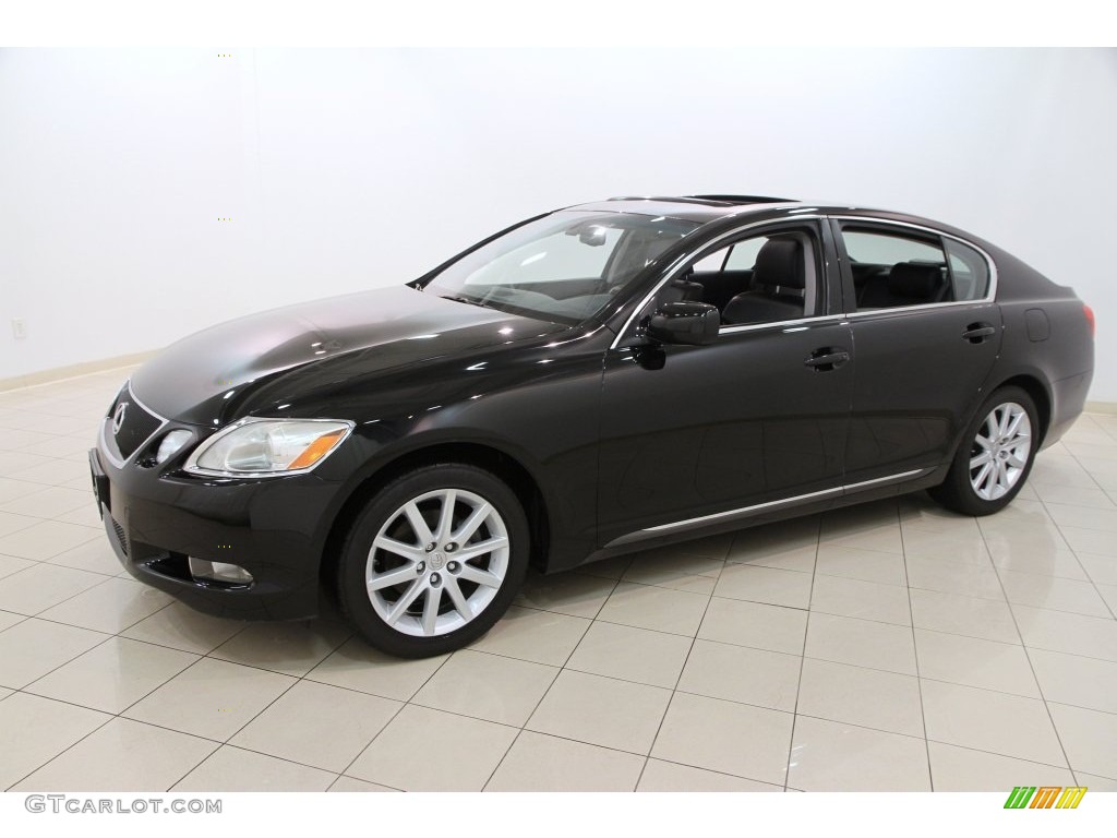 2006 GS 300 AWD - Black Onyx / Black photo #3