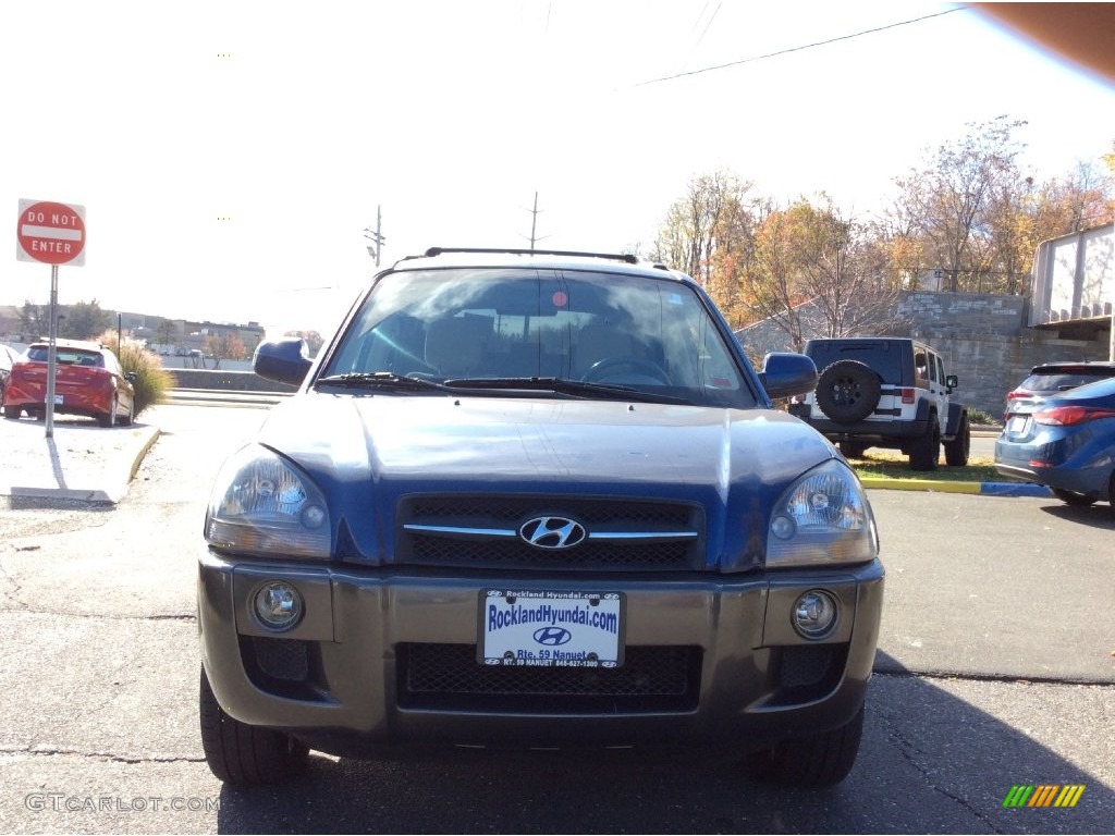 2006 Tucson Limited 4x4 - Nautical Blue Metallic / Beige photo #2