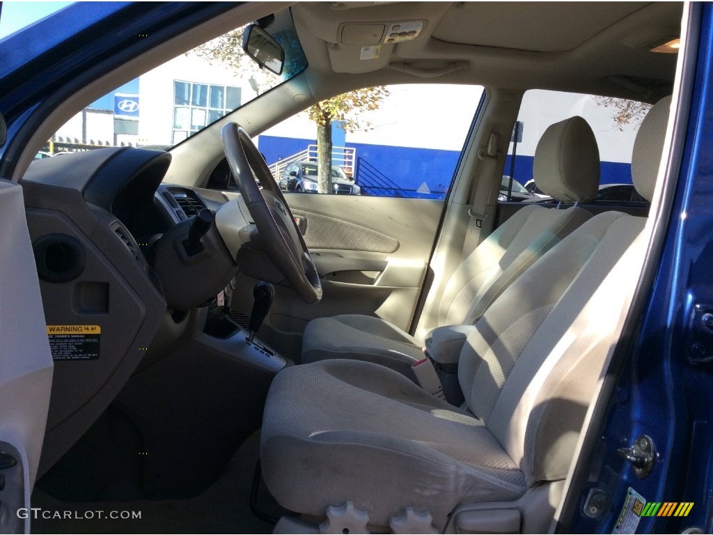 2006 Tucson Limited 4x4 - Nautical Blue Metallic / Beige photo #10