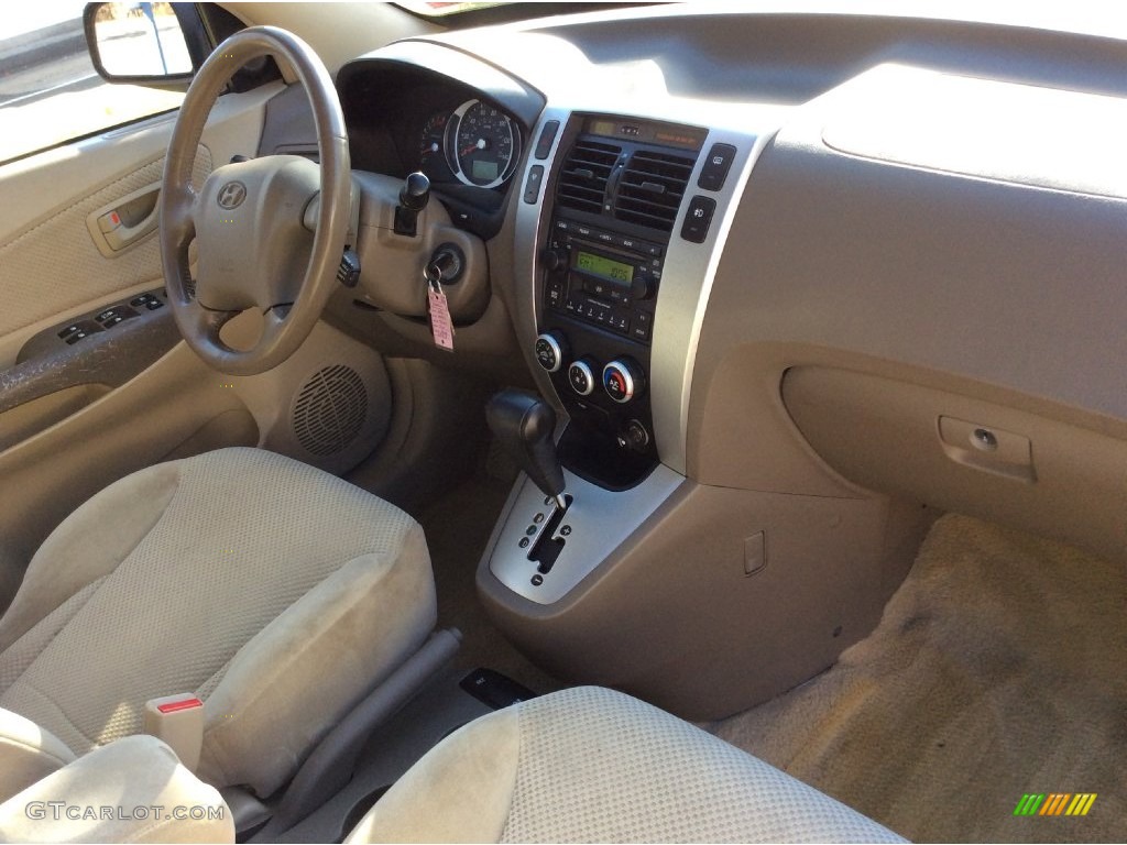 2006 Tucson Limited 4x4 - Nautical Blue Metallic / Beige photo #21