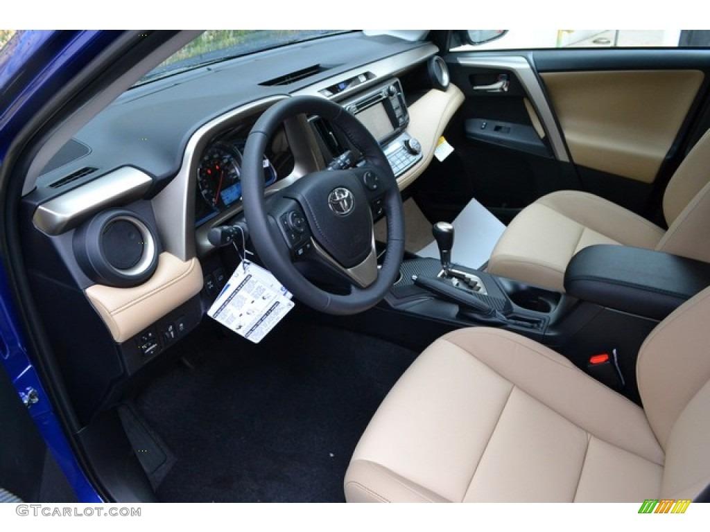Latte Interior 2015 Toyota RAV4 Limited AWD Photo #108582040