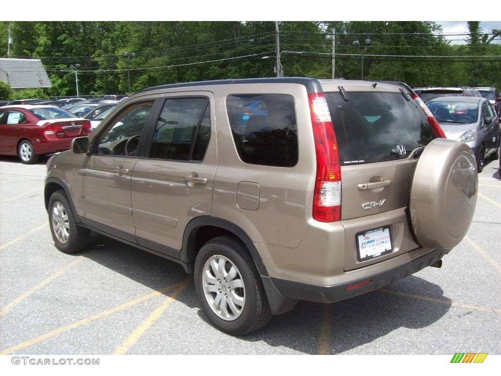 2006 CR-V SE 4WD - Sahara Sand Metallic / Ivory photo #23