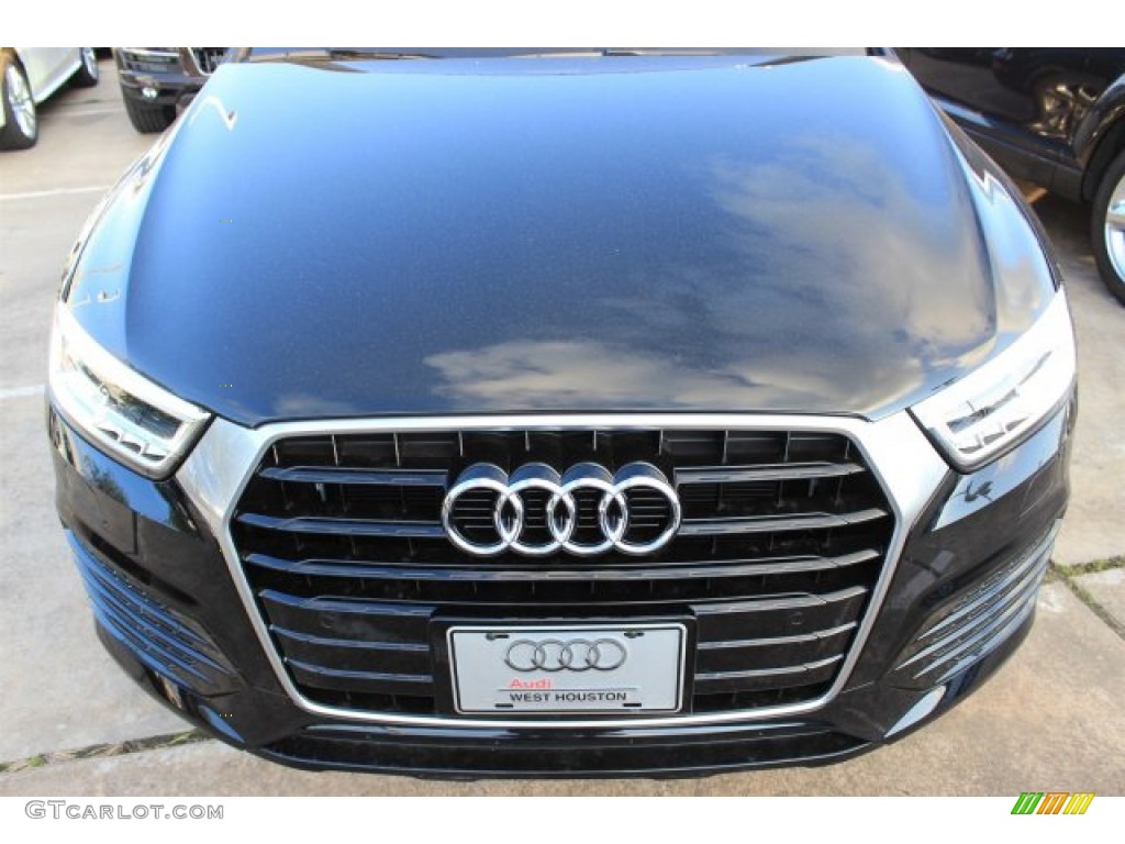 2016 Q3 2.0 TSFI Prestige - Mythos Black Metallic / Chestnut Brown photo #2