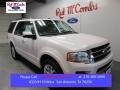 2015 White Platinum Metallic Tri-Coat Ford Expedition Limited  photo #1