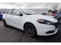 2016 Bright White Dodge Dart SE  photo #4