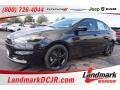 2016 Pitch Black Dodge Dart SXT Rallye Blacktop  photo #1