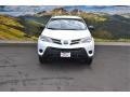 2015 Super White Toyota RAV4 LE  photo #2