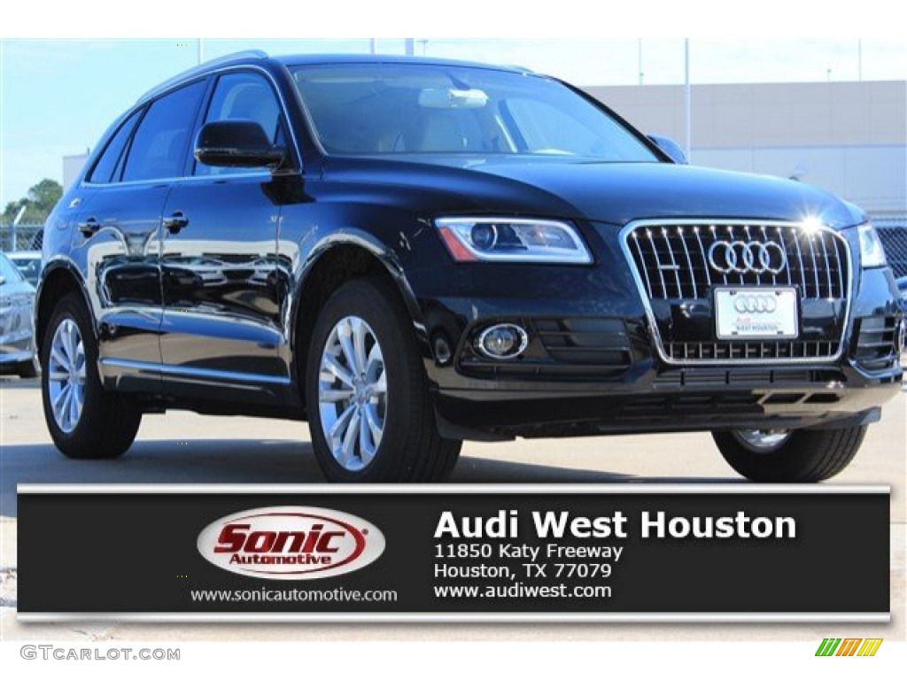 2016 Q5 2.0 TFSI Premium quattro - Brilliant Black / Pistachio Beige photo #1