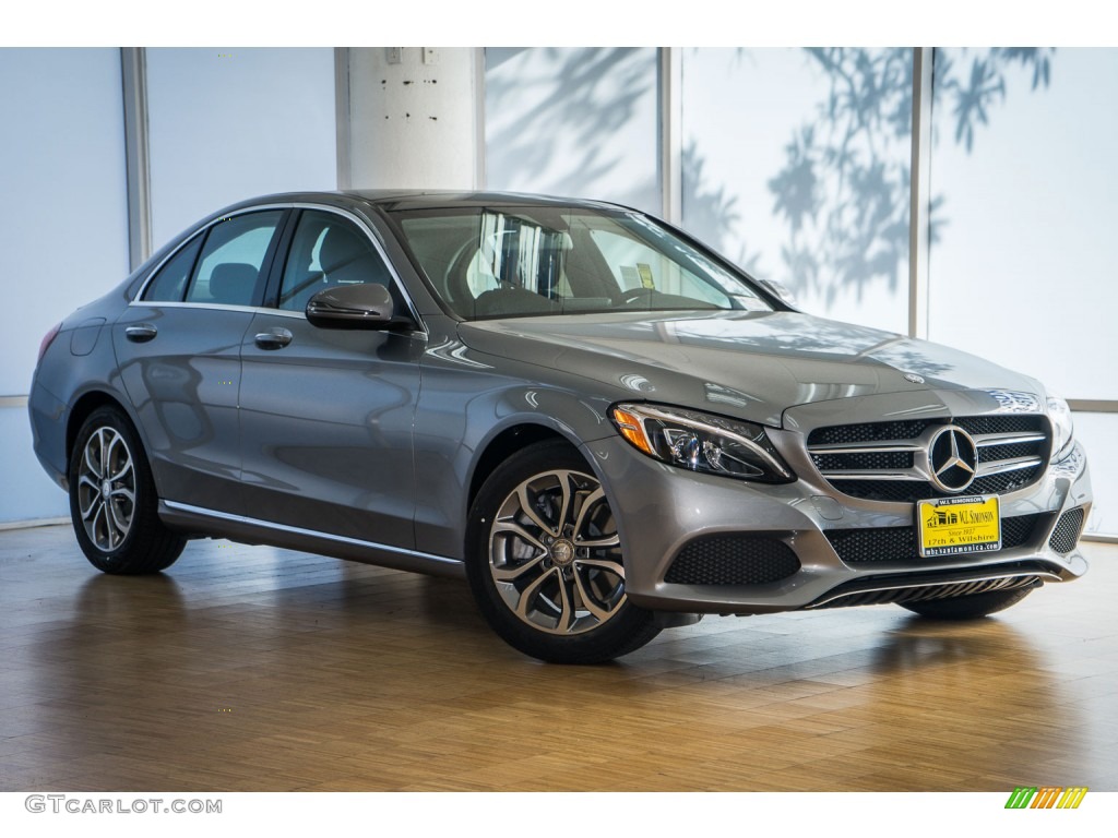 Palladium Silver Metallic 2016 Mercedes-Benz C 300 Sedan Exterior Photo #108589069