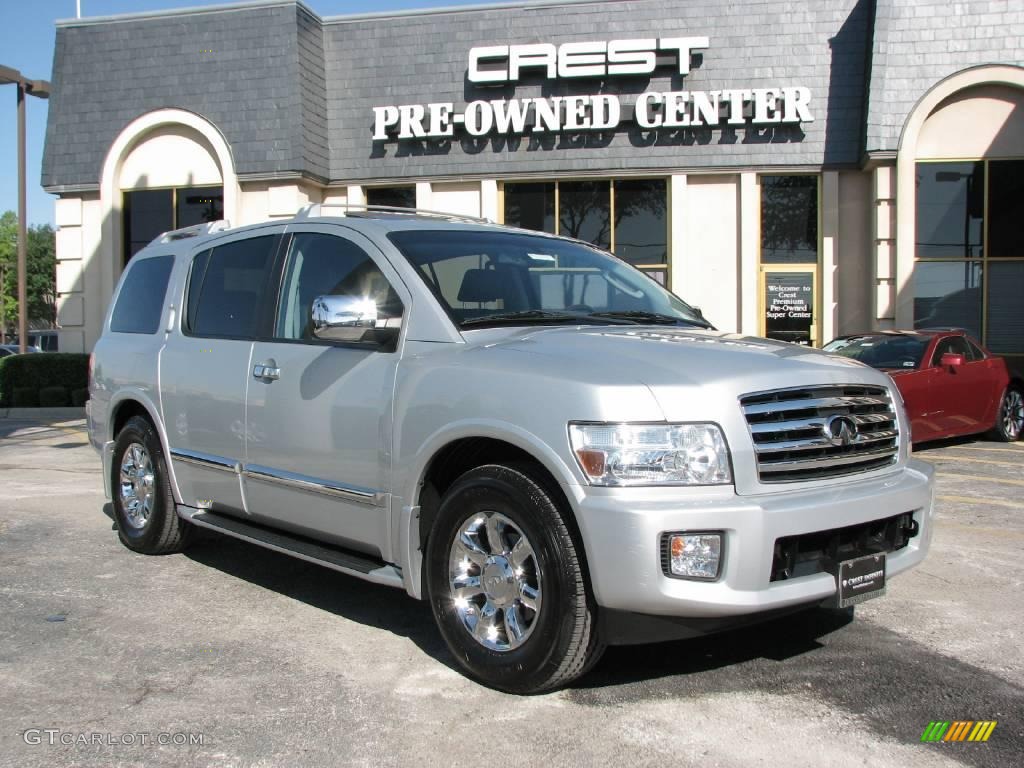 2005 QX 56 - Silver Indulgence / Graphite photo #1