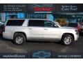 2015 Silver Ice Metallic Chevrolet Suburban LT 4WD  photo #1