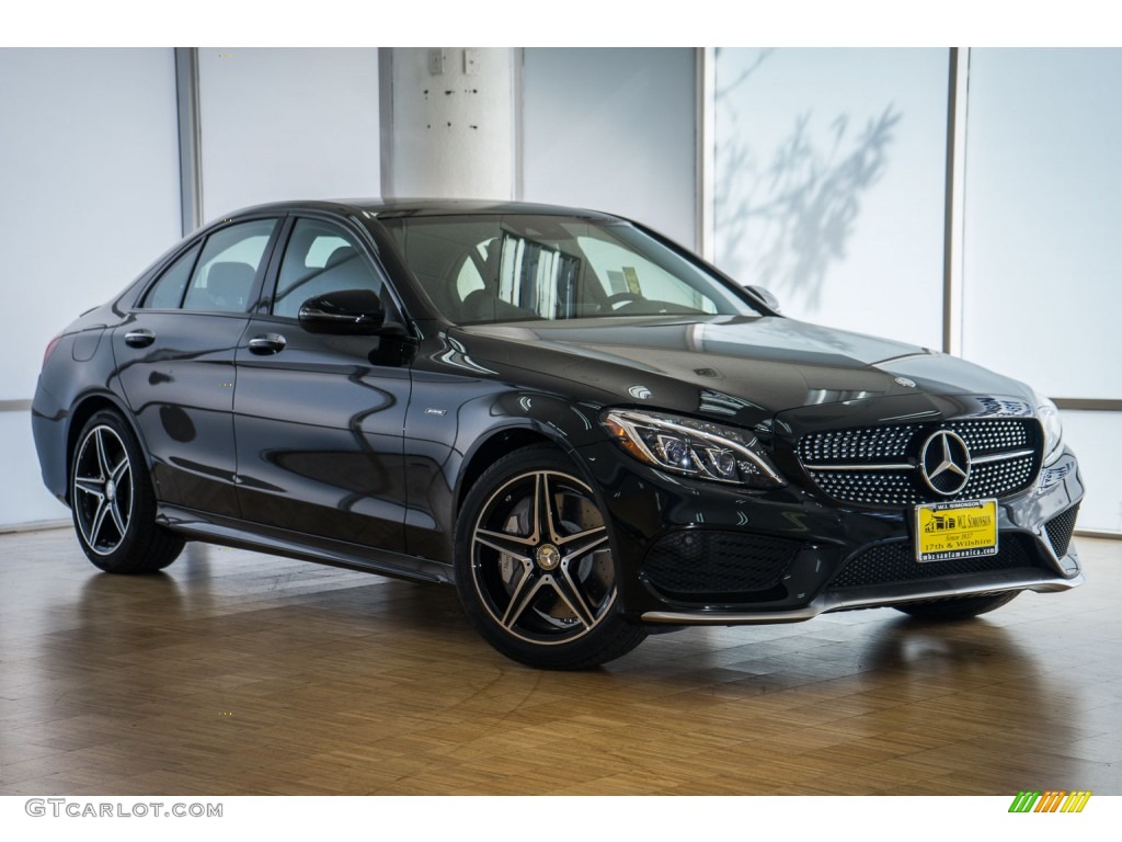 Black 2016 Mercedes-Benz C 450 AMG Sedan Exterior Photo #108589480