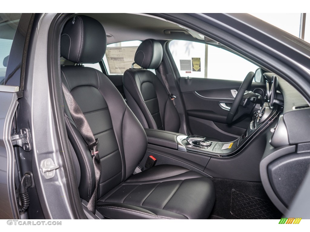 Black Interior 2016 Mercedes-Benz C 300 Sedan Photo #108589555