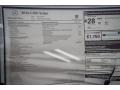 2016 Mercedes-Benz C 300 Sedan Window Sticker